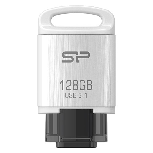 シリコンパワー SP128GBUC3C10V1W [USB3.1 TYPE-C対応 Mobile C10 128GB　ホワイト]