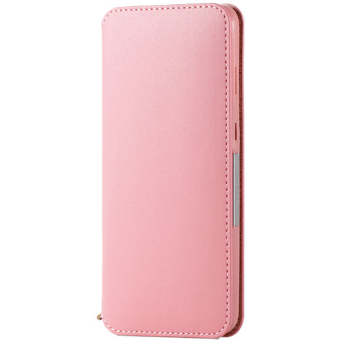 エレコム PM-GSA30PLFY2PN [Galaxy A30/ソフトレザーケース/磁石付/ピンク]