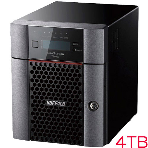 バッファロー TS6400DN0404 [TeraStation TS6000 4ベイ デスクトップNAS 4TB]