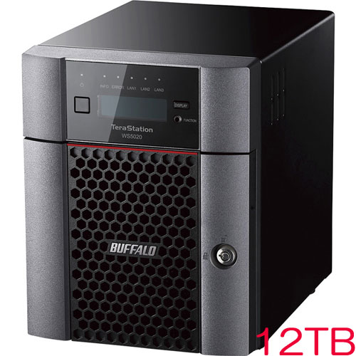 TeraStation WS5420DN12S9 [WS IoT2019SE 4ベイデスクトップNAS 12TB]