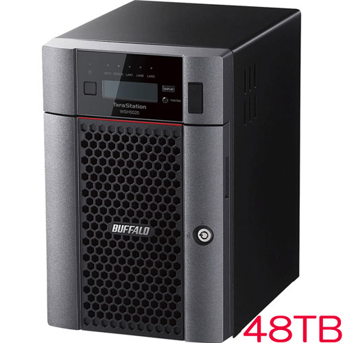 バッファロー TeraStation WSH5620DN48S9 [HWRAID WS IoT2019SE 6ベイデスクトップNAS 48TB]