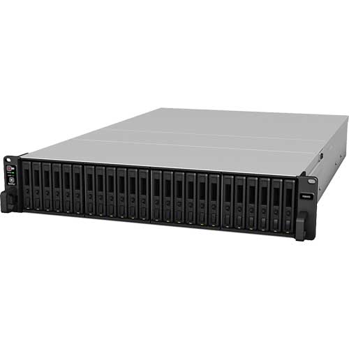 Synology FS6400 [FlashStation 2U24ベイ NAS Xeon Silver 4110ｘ2 32GBメモリ 10GbEｘ2＋GbEｘ2 PCIe拡張 冗長電源]