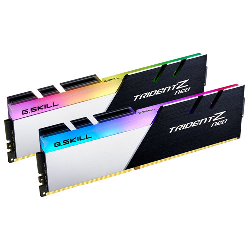 G.SKILL F4-3600C16D-32GTZNC [Trident Z Neo 32GB (16GBx2) DDR4 3600MHz (PC4-28800) CL16-19-19-39 1.35V]