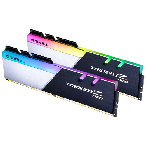 G.SKILL F4-3600C16D-16GTZNC [Trident Z Neo 16GB (8GBx2) DDR4 3600MHz (PC4-28800) CL16-19-19-39 1.35V]