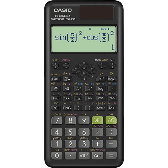 カシオ FX-375ESA-N [スタンダード関数電卓 394関数]