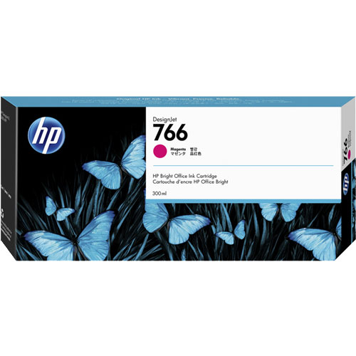 HP P2V90A [HP 766 インクカートリッジ マゼンタ 300ml]