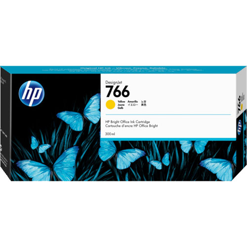 HP P2V91A [HP 766 インクカートリッジ イエロー 300ml]