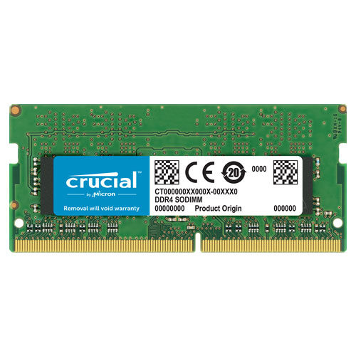 CT16G4S266M [16GB DDR4 2666 MT/s (PC4-21300) CL19 DR x8 Unbuffered SODIMM 260pin for Mac]