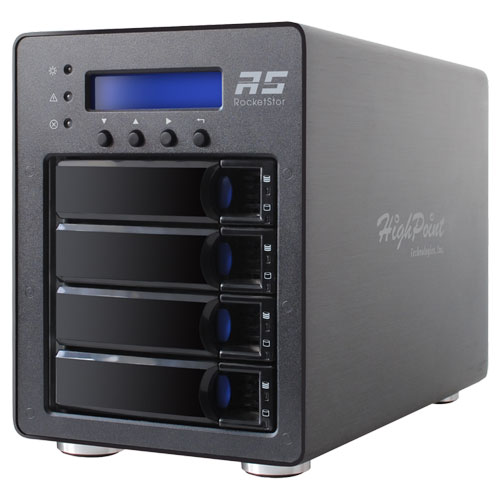 HighPoint SSD6540 4 Bay U.2 NVMe RAID Storage Enclosures