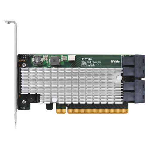 HighPoint SSD7120 Ultra-High Performance Flexible NVMe U.2 RAID Controller 4x U.2 NVMe port