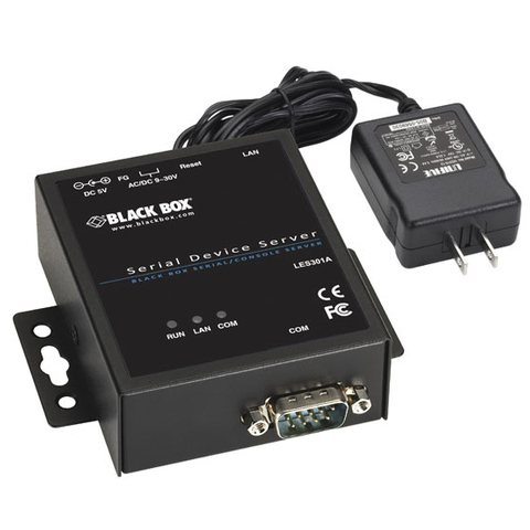 ブラックボックス・ネットワークサービス LES301A-KIT [10/100 デバイス・サーバ RS 1ポート(電源アダプタ)]