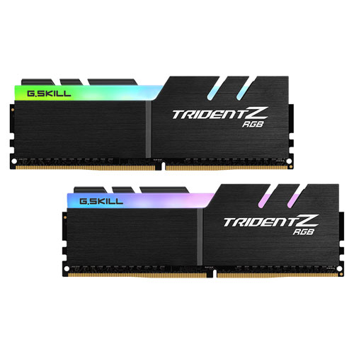 G.SKILL F4-3600C19D-16GTZRB [Trident Z RGB 16GB (8GBx2) DDR4 3600MHz (PC4-28800) CL19 1.35V]