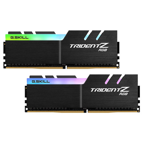 G.SKILL F4-3600C16D-16GTZRC [Trident Z RGB 16GB (8GBx2) DDR4 3600MHz (PC4-28800) CL16-19-19-39 1.35V]