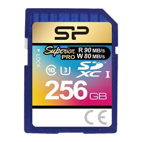 シリコンパワー Superior Pro SP256GBSDXCU3V10 [UHS-1 SDHCカード 256GB UHS Class3]