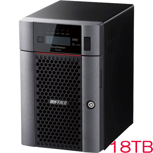 TeraStation TS6600DN1806 [TS6000DNシリーズ 6ベイ デスクトップNAS 18TB]