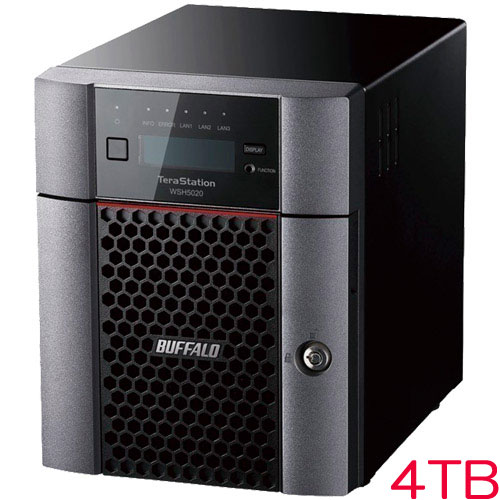 TeraStation WSH5420DN04S9 [WSH5420DNS9シリーズ 4ベイ デスクトップNAS 4TB]