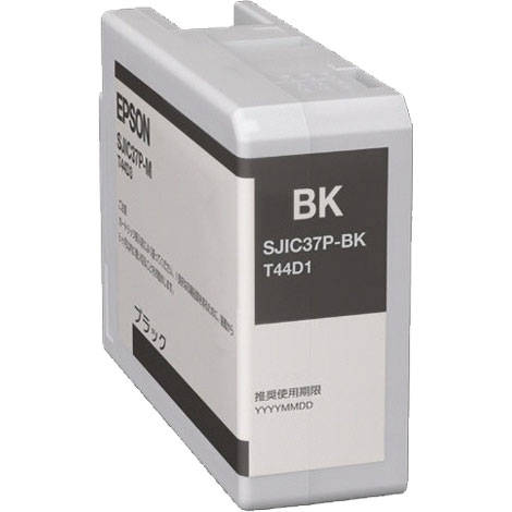 エプソン SJIC37P-BK [CW-C6020/C6520シリーズ用 インクカートリッジ(ブラック)]