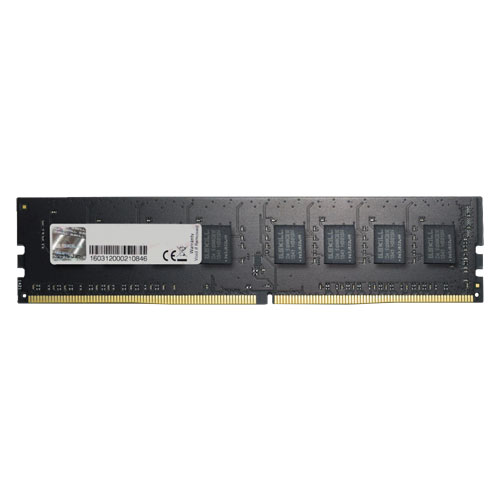 G.SKILL F4-2400C17S-8GNT [Value 8GB (8GBx1) DDR4 2400Mhz (PC4-19200) CL17-17-17-39 1.20V]