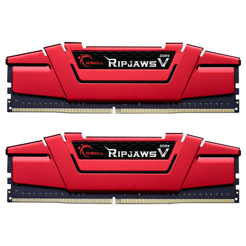 G.SKILL F4-3000C16D-16GVRB [Ripjaws V 16GB (8GBx2) DDR4 3000Mhz (PC4-24000) CL16-18-18-38 1.35V Red]