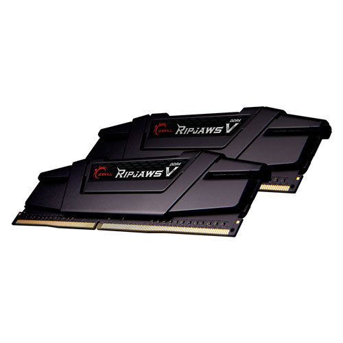 G.SKILL F4-3600C16D-32GVKC [Ripjaws V 32GB (16GBx2) DDR4 3600Mhz (PC4-28800) CL16-19-19-39 1.35V Black]