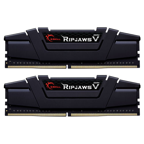 G.SKILL F4-3600C16D-16GVKC [Ripjaws V 16GB (8GBx2) DDR4 3600Mhz (PC4-28800) CL16-19-19-39 1.35V Black]