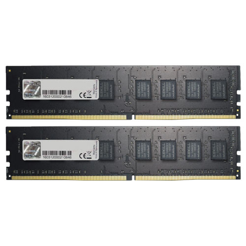 G.SKILL F4-2400C15D-8GNT [Value 8GB (4GBx2) DDR4 2400Mhz (PC4-19200) CL15-15-15-35 1.20V]