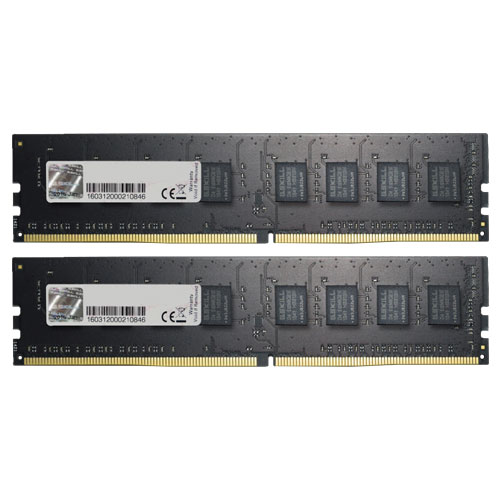 G.SKILL F4-2400C15D-16GNT [Value 16GB (8GBx2) DDR4 2400Mhz (PC4-19200) CL15-15-15-35 1.20V]