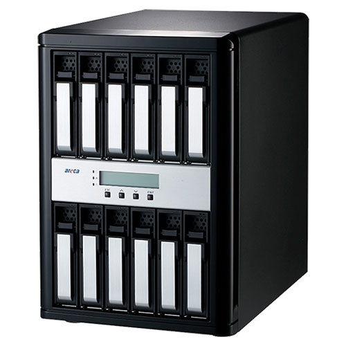 ARECA ARC-8042-12 [12-bays 12Gb/s SAS to SAS Desktop RAID Subsystem]