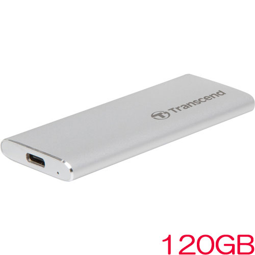 TS120GESD240C [120GB ポータブルSSD ESD240C USB 3.1 Type-A/Type-Cケーブル付属 UASP対応]