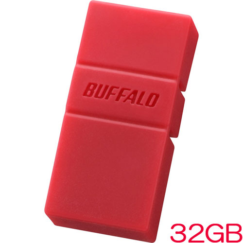バッファロー RUF3-AC32G-RD [USB3.2G1 Type-C - A対応USBメモリ 32GB レッド]
