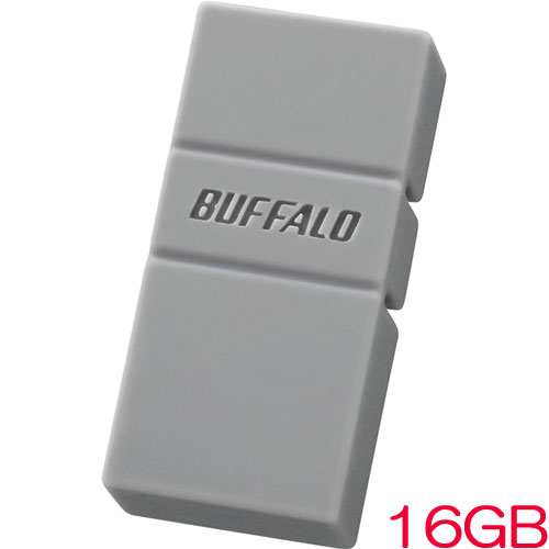 バッファロー RUF3-AC16G-GY [USB3.2G1 Type-C - A対応USBメモリ 16GB グレー]