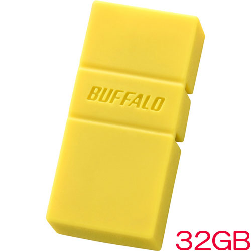 バッファロー RUF3-AC32G-YE [USB3.2G1 Type-C - A対応USBメモリ 32GB イエロー]