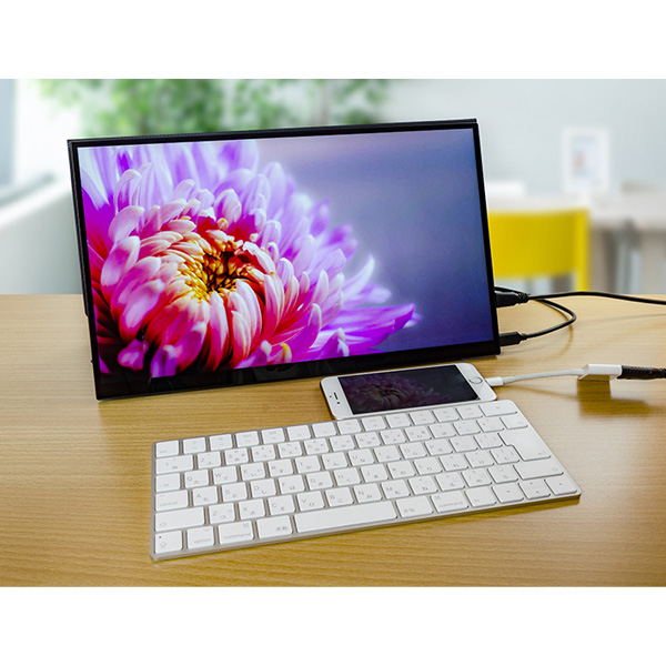 愛用 株 ユニーク モバイル液晶モニター