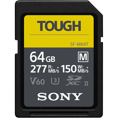 ソニー（SONY） TOUGH（タフ） SF-M64T [SDXC UHS-II メモリーカード Class10 64GB]