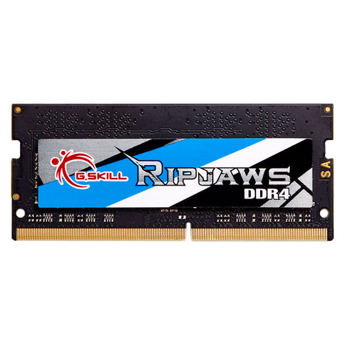 G.SKILL F4-3200C18S-8GRS [Ripjaws SO-DIMM 8GB (8GBx1) DDR4 3200Mhz (PC4-25600) CL18-18-18-43 1.20V]