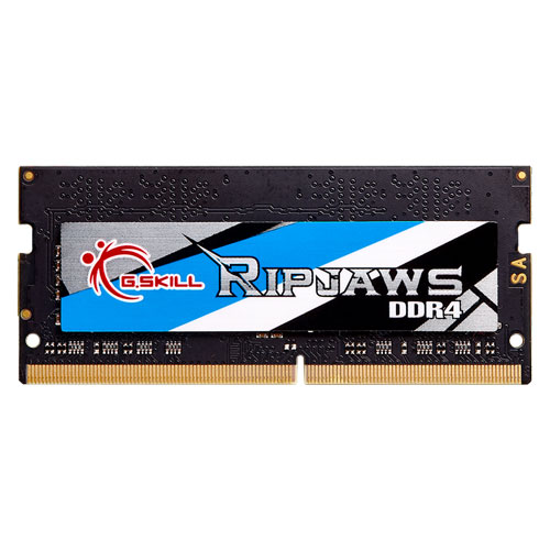 G.SKILL F4-2666C19S-8GRS [Ripjaws SO-DIMM 8GB (8GBx1) DDR4 2666Mhz (PC4-21300) CL19-19-19-43 1.20V]