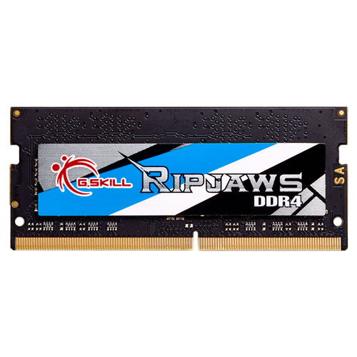 G.SKILL F4-2400C16S-8GRS [Ripjaws SO-DIMM 8GB (8GBx1) DDR4 2400Mhz (PC4-19200) CL16-16-16-39 1.20V]