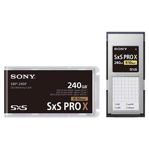 SBP-240F [SxS PRO X メモリーカード 240GB]