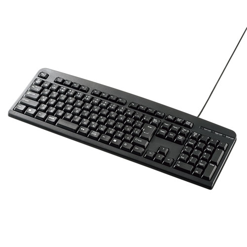 E Trend サンワサプライ Skb 109lbkn2 日本語109キーボード Ps 2 ブラック