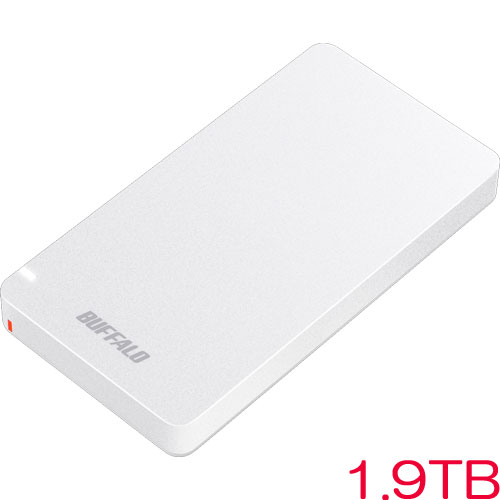 e-TREND｜バッファロー SSD-PGM1.9U3-W/N [ポータブルSSD USB3.2 1.9TB ...
