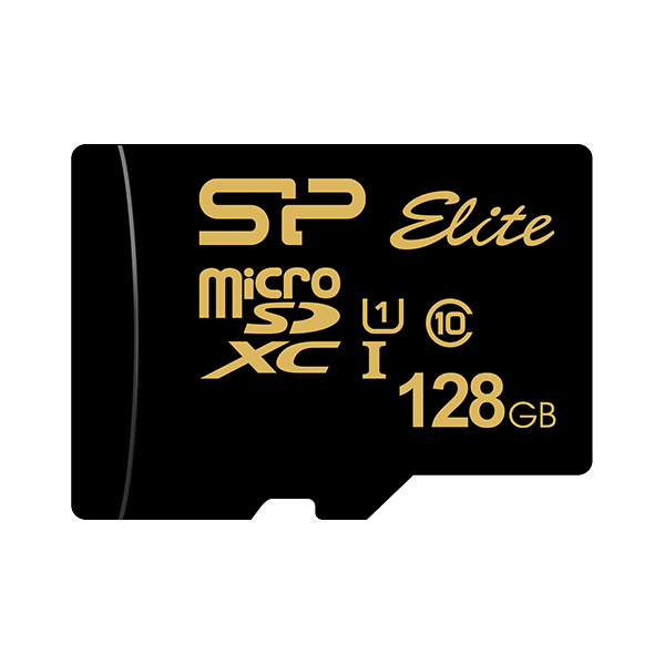 シリコンパワー Golden -Elite SP128GBSTXBU1V1GSP [Elite microSDXCカード UHS-I U1 CL10 128GB]