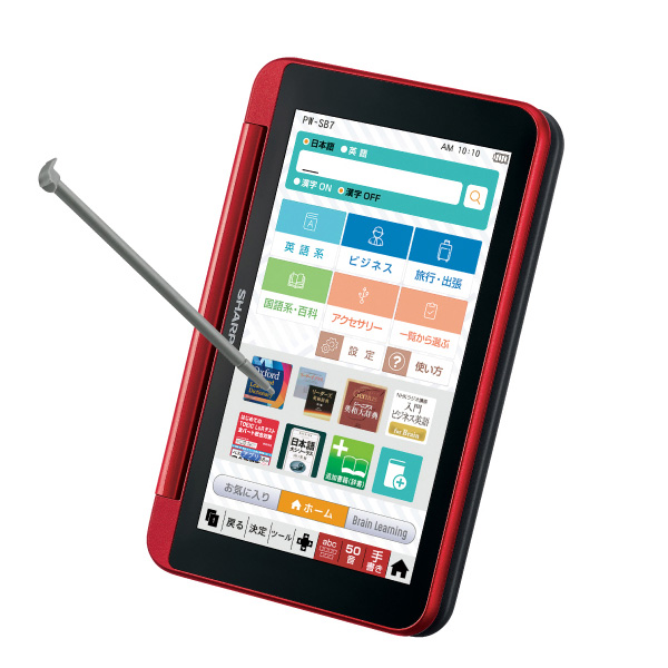電子辞書 Sharp Brain PW-SB7-R 英語