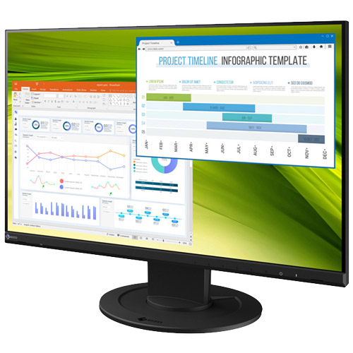 デュアルモニタ EIZO FlexScan EV2360-BK 22.5インチ