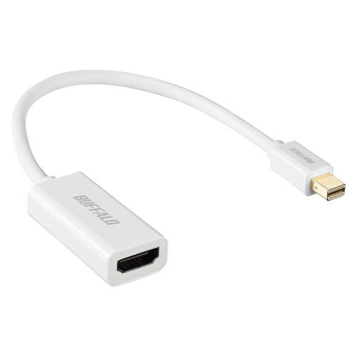 E Trend バッファロー サプライ Bmdphdwh Minidisplayport Hdmi変換アダプタ ホワイト