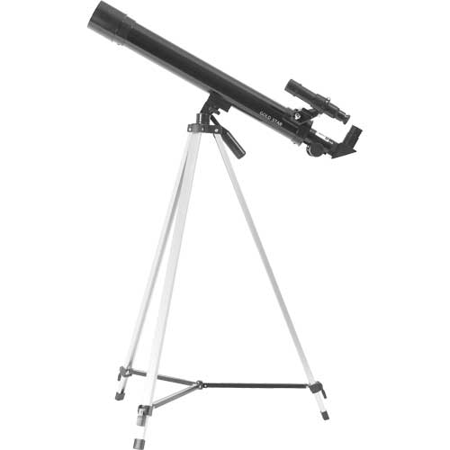スガイエンタープライズ GOLDSTAR 60050-BK [天体望遠鏡 屈折式 50-300倍 対物レンズ有効径50mm 焦点距離600mm]