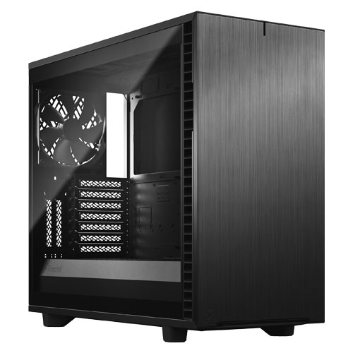 Fractal Design FD-C-DEF7A-02 [E-ATX ミドルタワーケース Define 7 Light Tempered Glass Black]