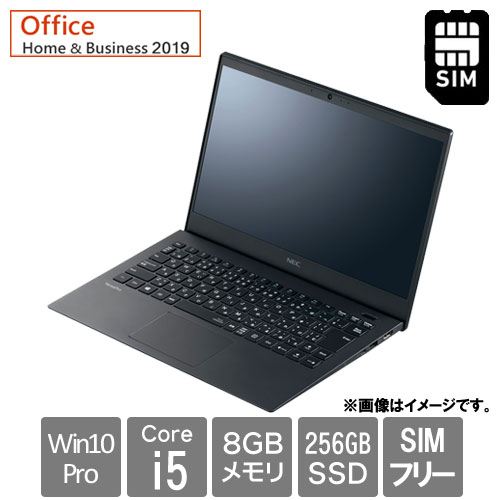 NEC VersaPro PC-VKT16GX76FN6 [VG (Core i5 8GB SSD256GB Win10Pro64 13.3FHD H&B2019 LTE)]