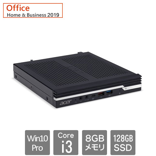 エイサー Veriton N [VN4660G-H38Q1B9 (Core i3-9100T 8GB SSD128GB Win10Pro64 H&B2019)]