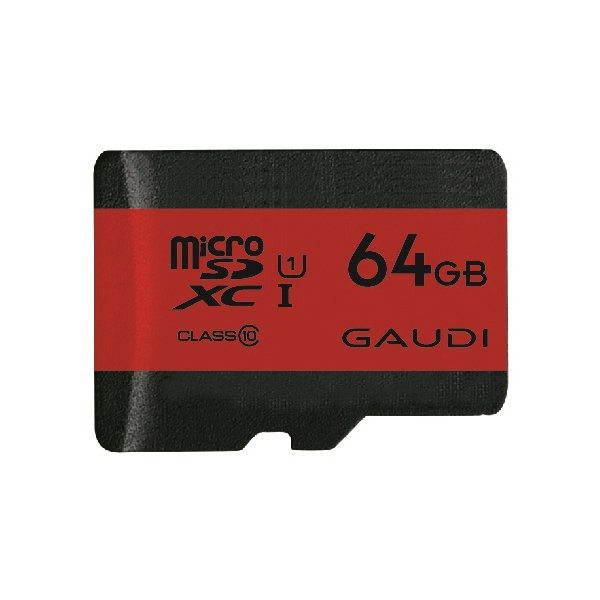 グリーンハウス GAUDI CRGMSDXCU1A64G [microSDXC UHS-I U1 64GB]