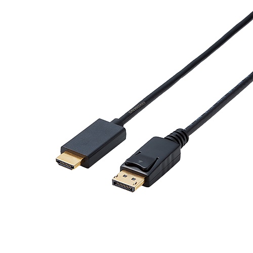 エレコム CAC-DPHDMI10BK [変換ケーブル/DisplayPort-HDMI/1m/ブラック]